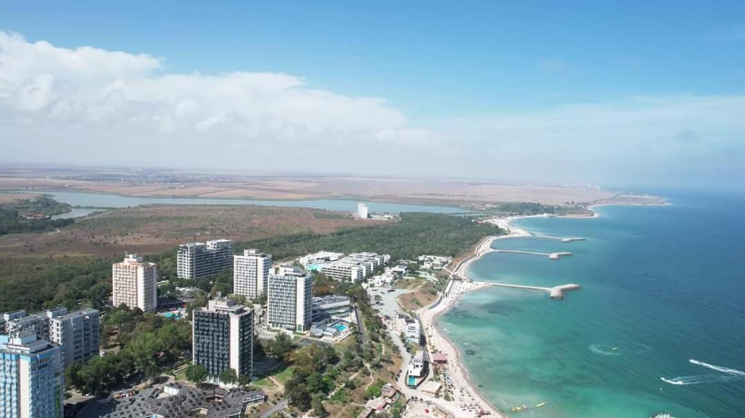 Aphrodite Olimp - Luxury Apartment With Sea View & Pool Bagian luar foto