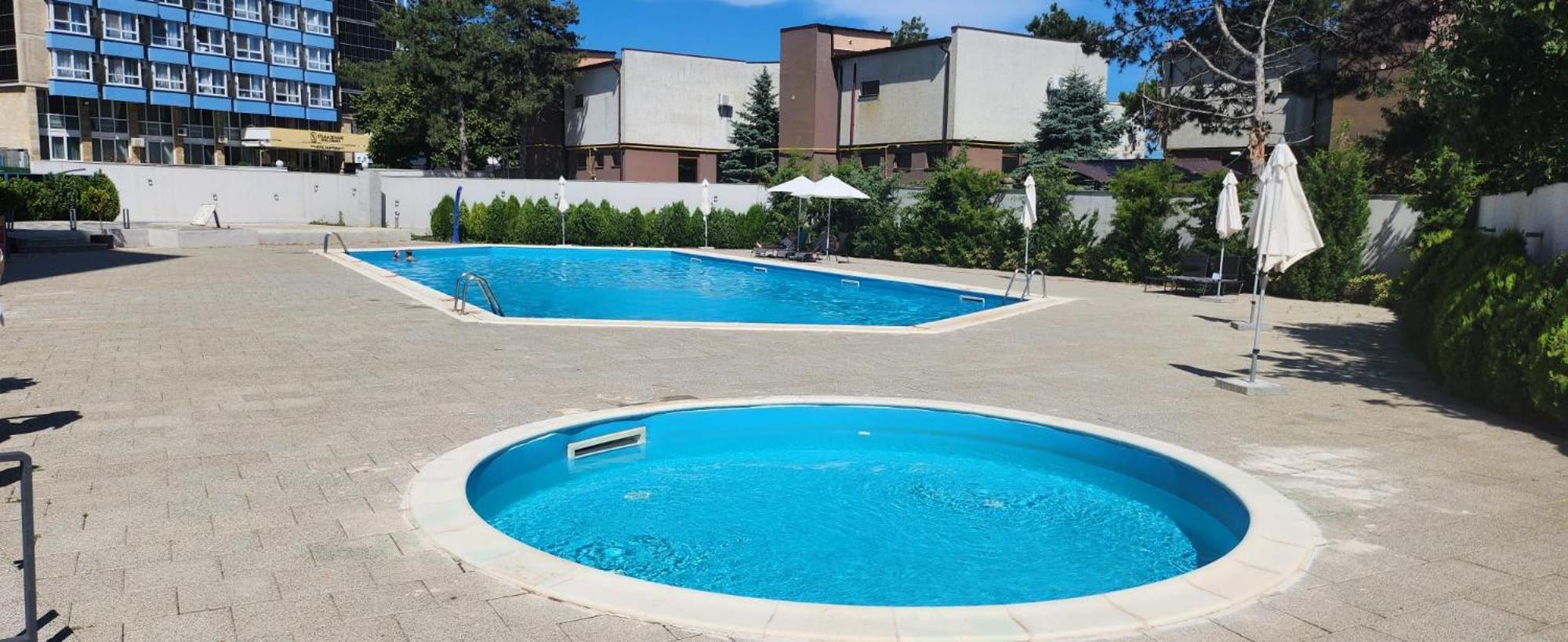 Aphrodite Olimp - Luxury Apartment With Sea View & Pool Bagian luar foto