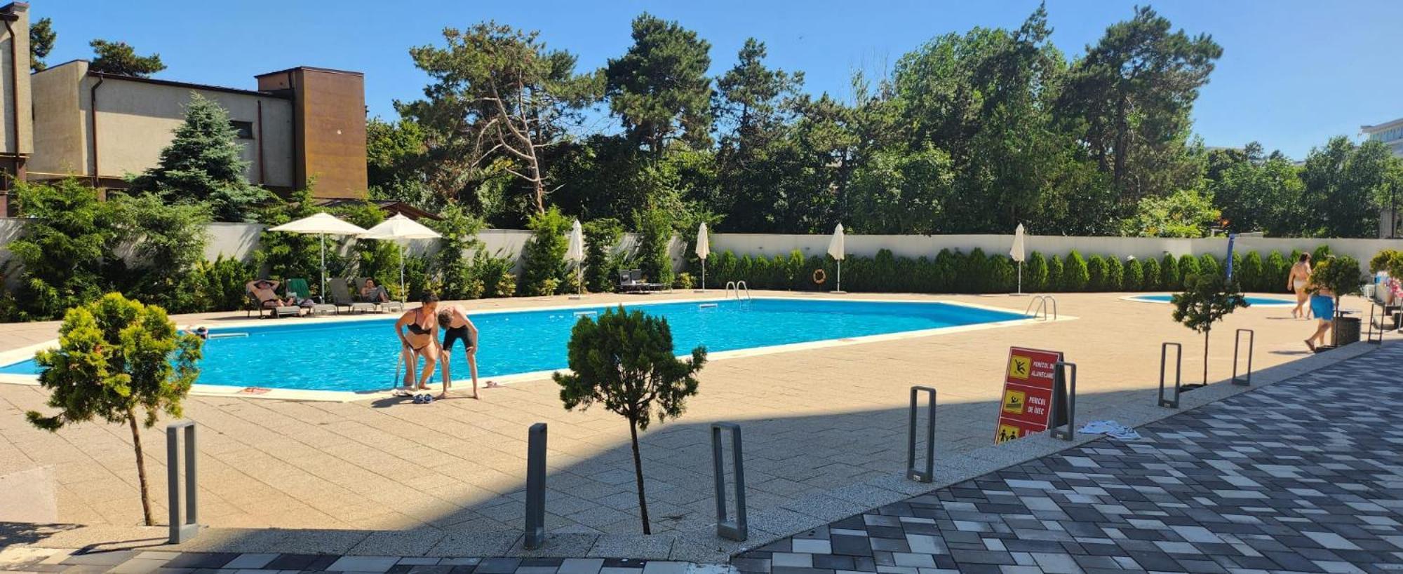 Aphrodite Olimp - Luxury Apartment With Sea View & Pool Bagian luar foto